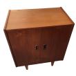 1960's Teak Record Cabinet